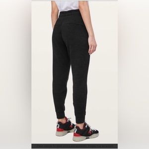 Lululemon warm down jogger.